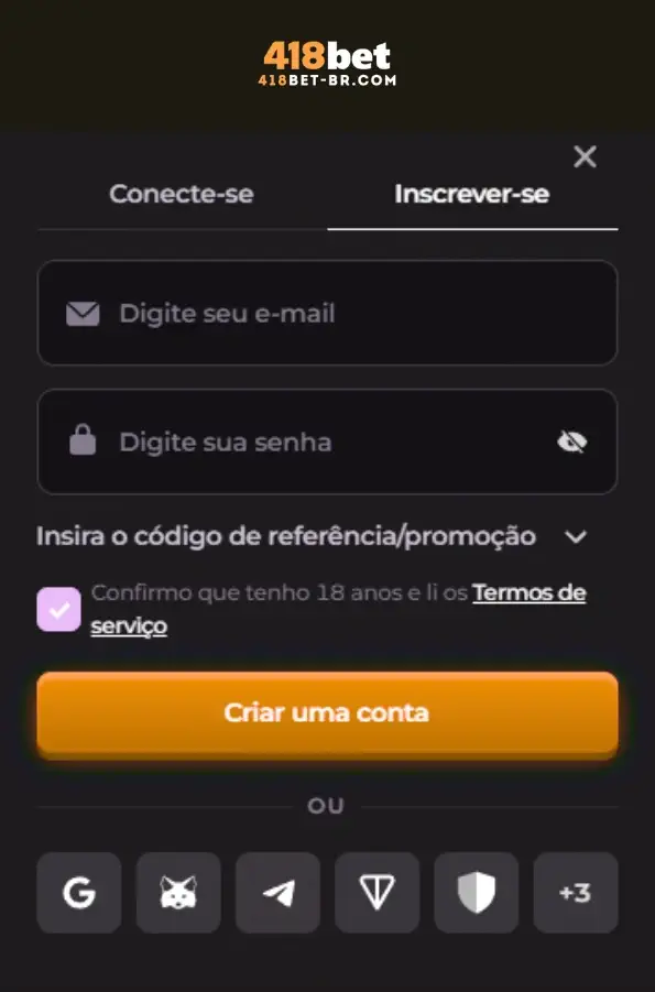 registro e conecte--se